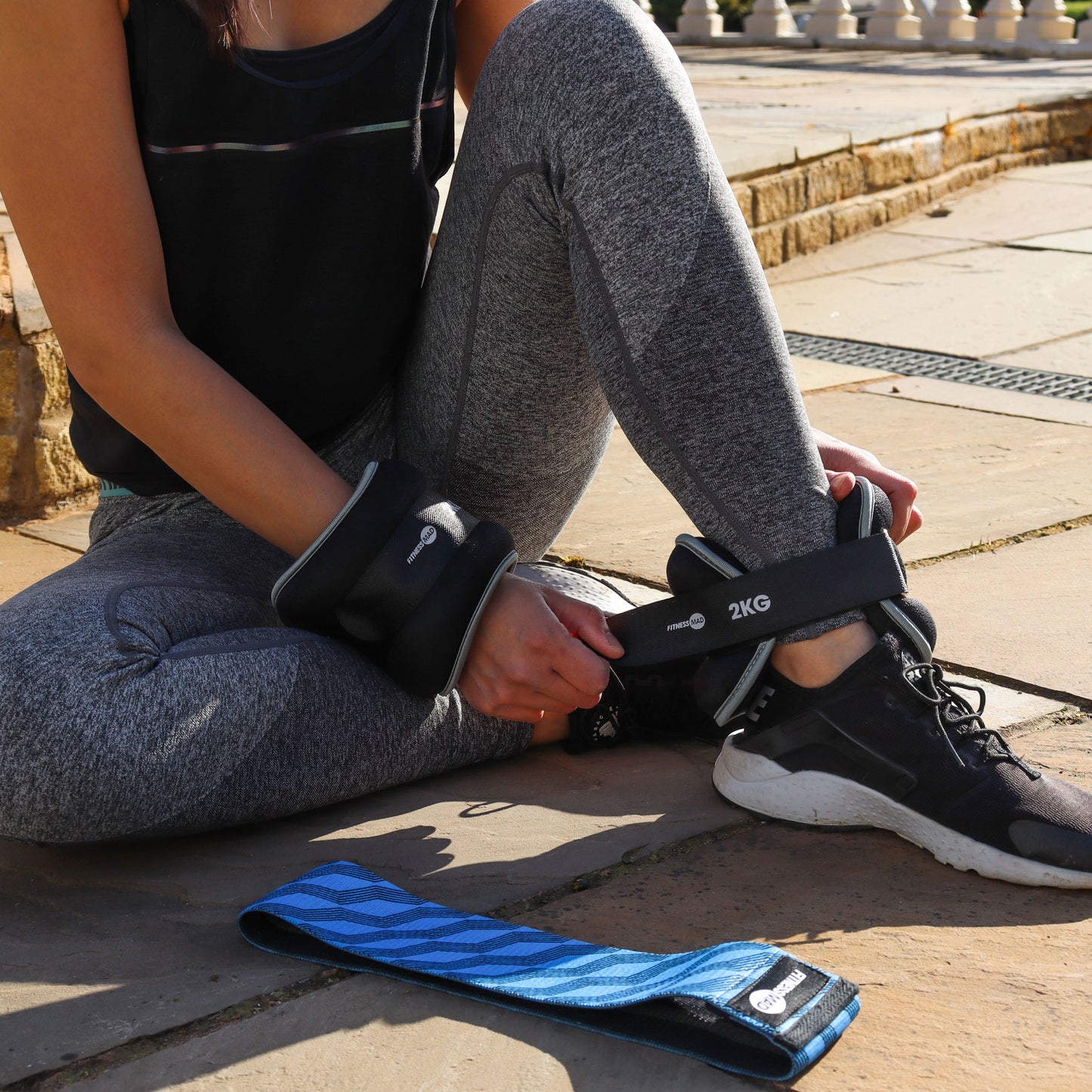 Fitness Mad - Wrist / Ankle Weights (0.5Kg / 1Kg / 2Kg pairs)