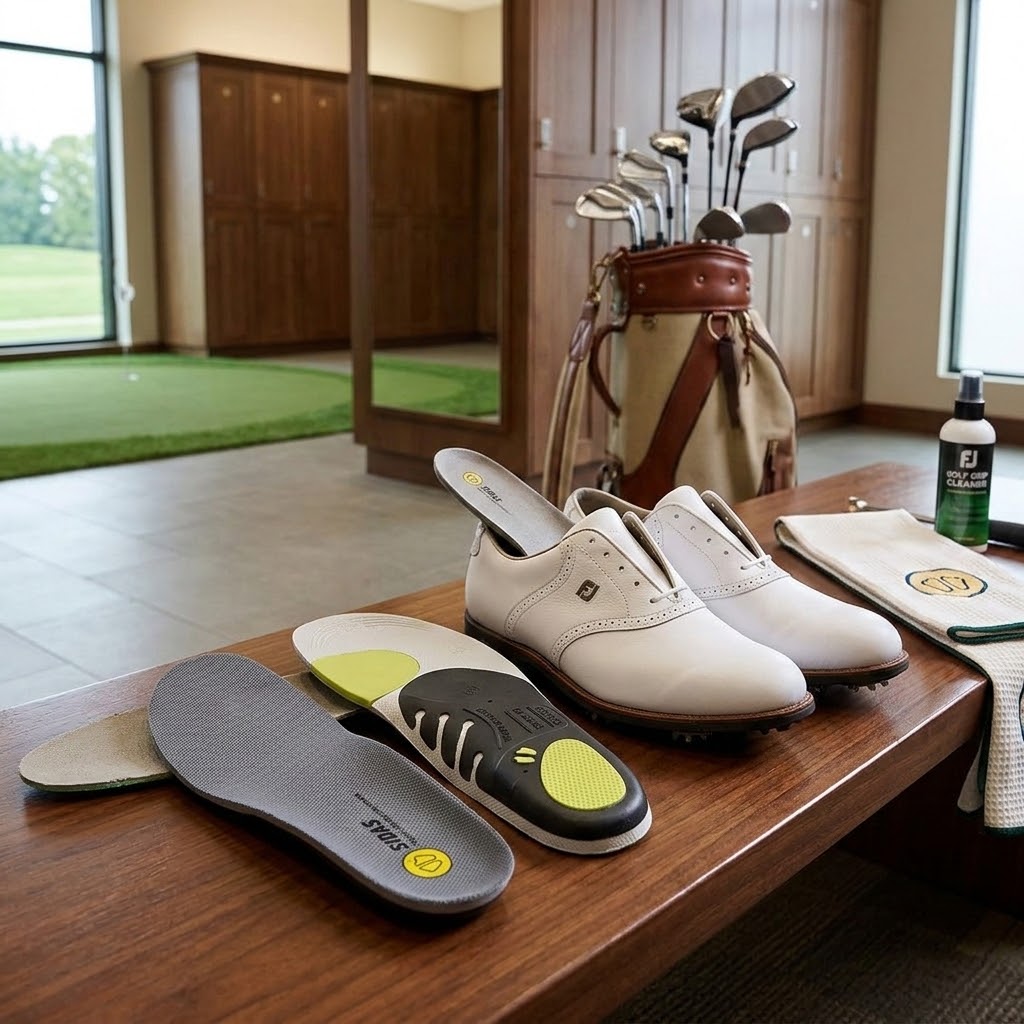 Sidas 3D Golf Insoles – Cushioned Arch Support for Golf Shoes, UK 4-11