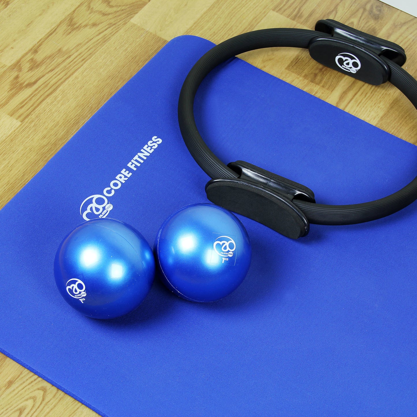 Fitness Mad Soft Pilates Weights - 1kg Pair
