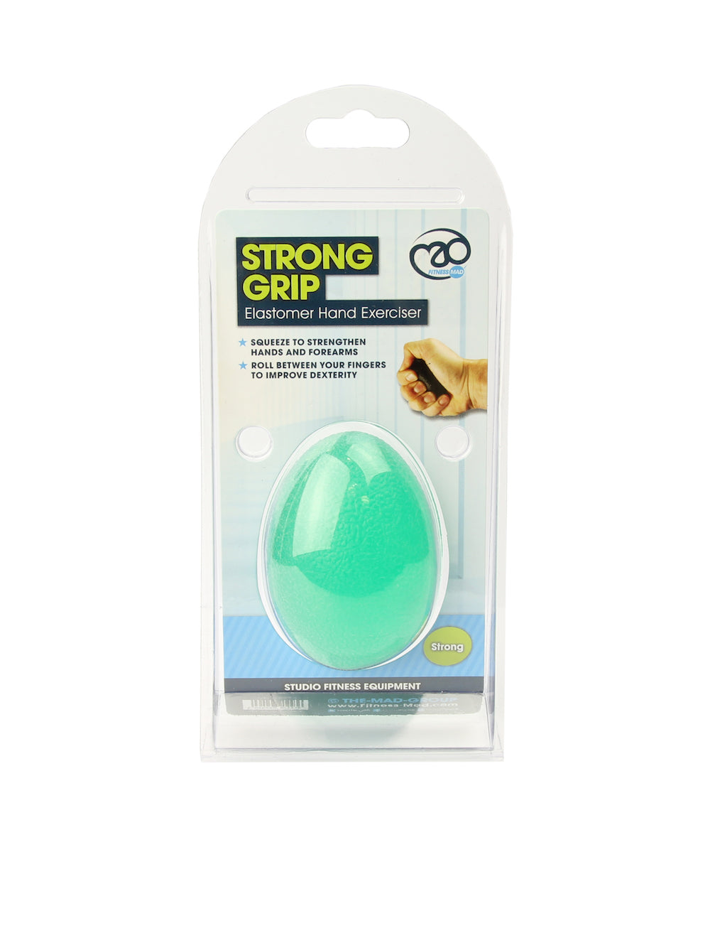 Fitness Mad Strong Grip Elastomer Hand Exerciser