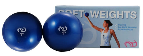 Fitness Mad Soft pilates Weights 2 x 0.5kg