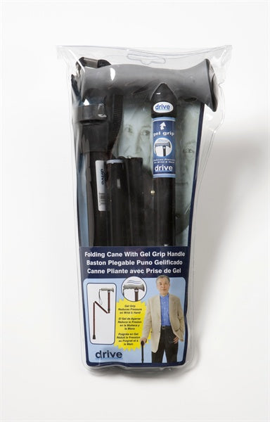 Gel Handle Adjustable Walking Stick