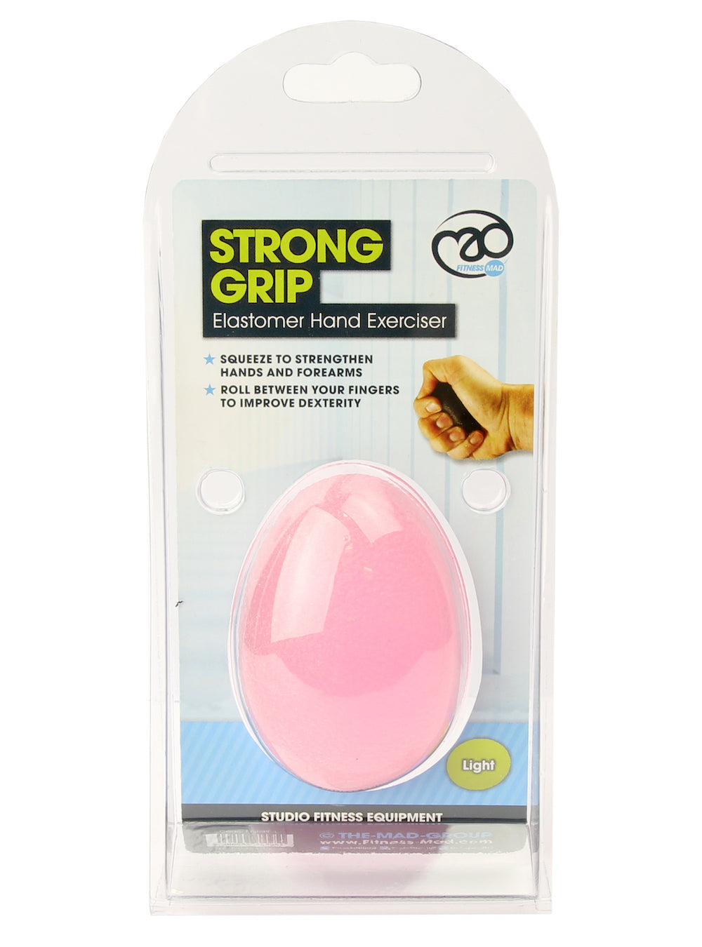 Fitness Mad Strong Grip Elastomer Hand Exerciser